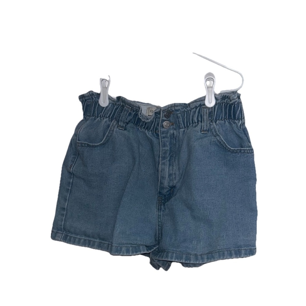 Forever21 Paperbag Denim Shorts